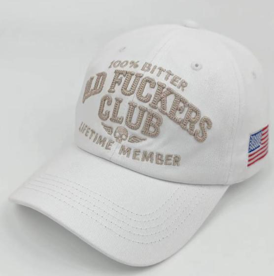 Men's and Women's Retro Embroidered Baseball Cap with Letter 3D Embroidery Flat Brim Hat Dad Style Headgear