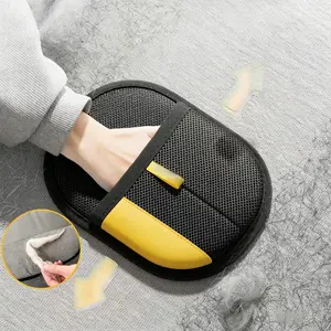 Hair remover Electrostatic gloves Two-way brush sticky hair remover Cat hair dog hair glover Grooming   Removal   Cleaning