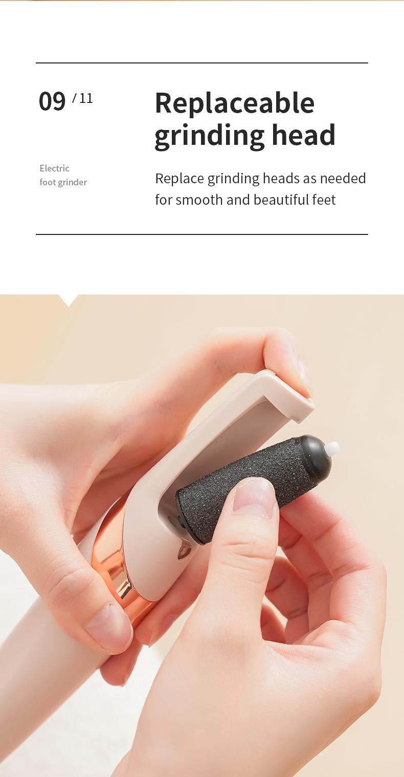 Electric Feet Callus Remover,Portable Electronic Foot File Pedicure Tools,Waterproof Foot Scrubber File,Pedi Foot Care for Dead,Hard Cracked Dry Skin Manicure Nail Nail Care Cutics Nail Art Electric Feet Callus Remover,Portable Electronic Foot File Pedicure Tools,Waterproof Foot Scrubber File,Pedi Foot Care for Dead,Hard Cracked Dry Skin Manicure Nail Nail Care Cutics Nail Art