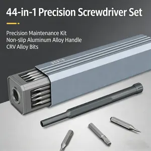Manual Screwdriver Set, 42 Alloy Steel Bits, High Precision Portable Repair Kit, Ideal for Phone Computer Maintenance, DIY Essential Tool