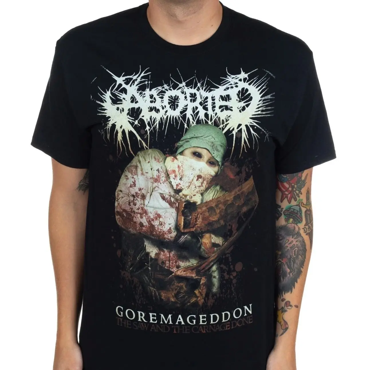 New!  Aborted Goremageddon T-Shirt Full Size S to 5XL SEG_205 U
