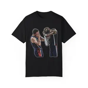 Steph Curry x Lebron James USA Goodnight Basketball Celebration T Shirt, Team USA Menswear Top