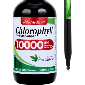 Liquid Chlorophyll | Chlorophyll Liquid Drops | 50 mg 200:1 Ratio Extract per Serving.