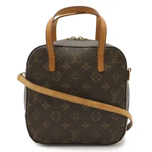 Pre-owned Louis Vuitton Canvas Shoulder Bags Spontini Monogram 2way bag