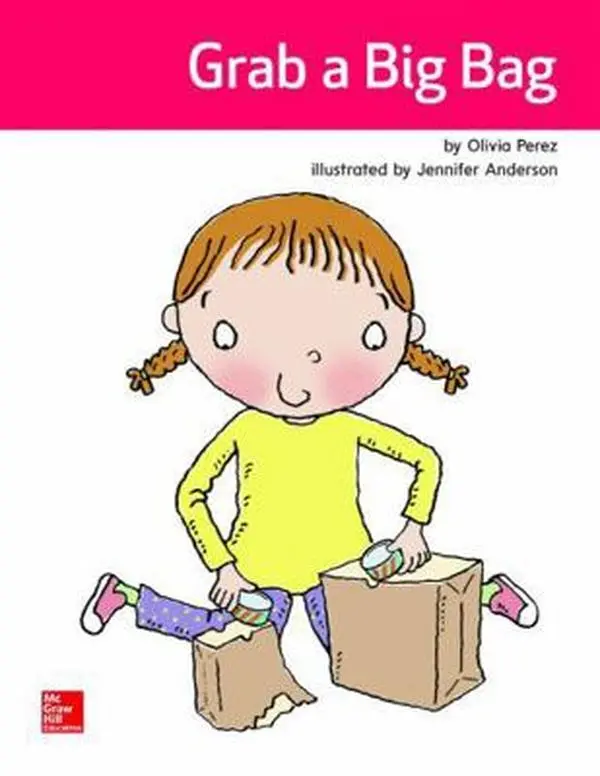 USED Book - Open Court Reading Practice Decodable 7: Grab a Big Bag, Grade K by Bereiter et al. (Spiral-bound) - english