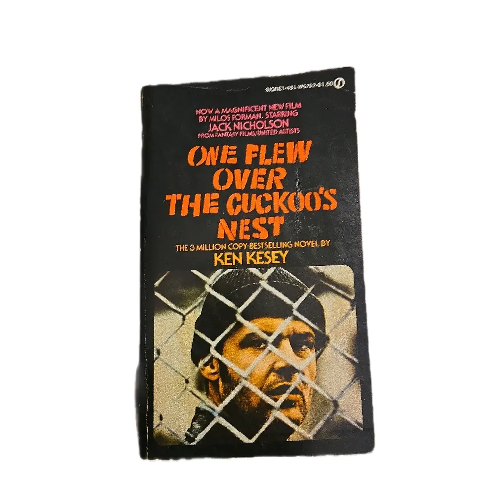 One Flew Over The Cuckoo's Nest - Best-Selling Literature Novel by Ken Kesey