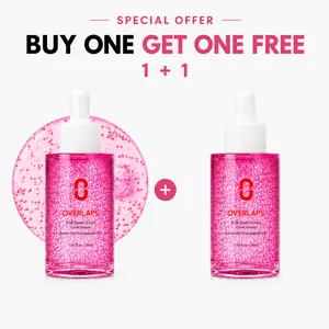 Overlaps Pink Desert Ectoin Glow Serum for Glow-Aging & Radiant Skin, Brightening Serum with Ectoin, Niacinamide & TXA, Lightweight Non-Sticky Korean Skincare for Uneven Tone & Dull Skin, 1.01 fl. oz.