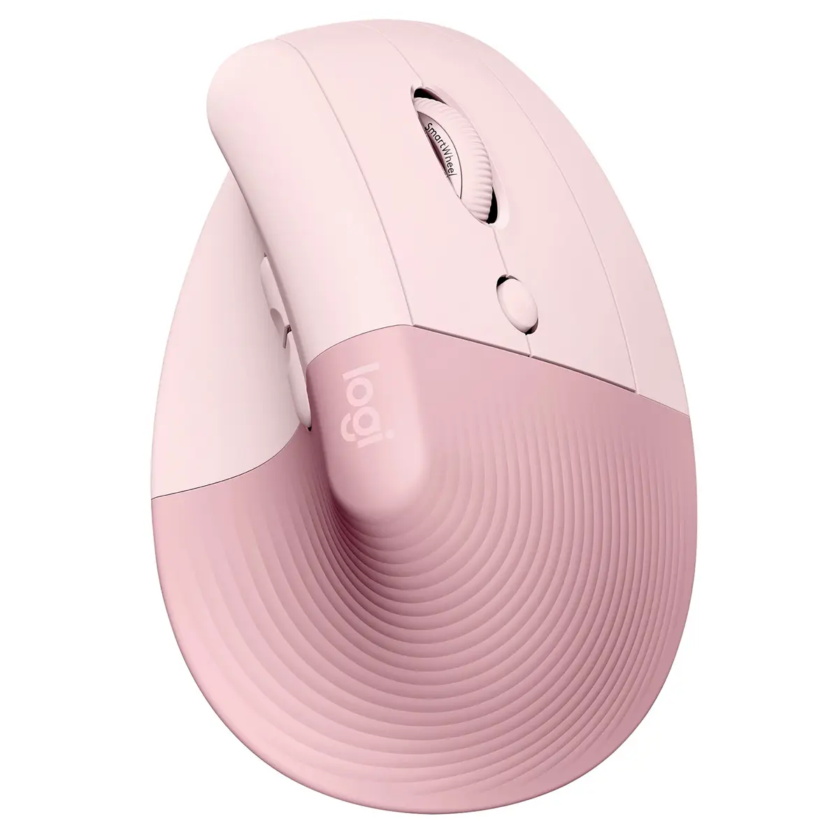 Logitech Lift Vertical Ergonomic Wireless Mouse, Rose