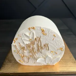 Acrylic Name Plate Cake Toppers - Ideal for Birthday Celebrations