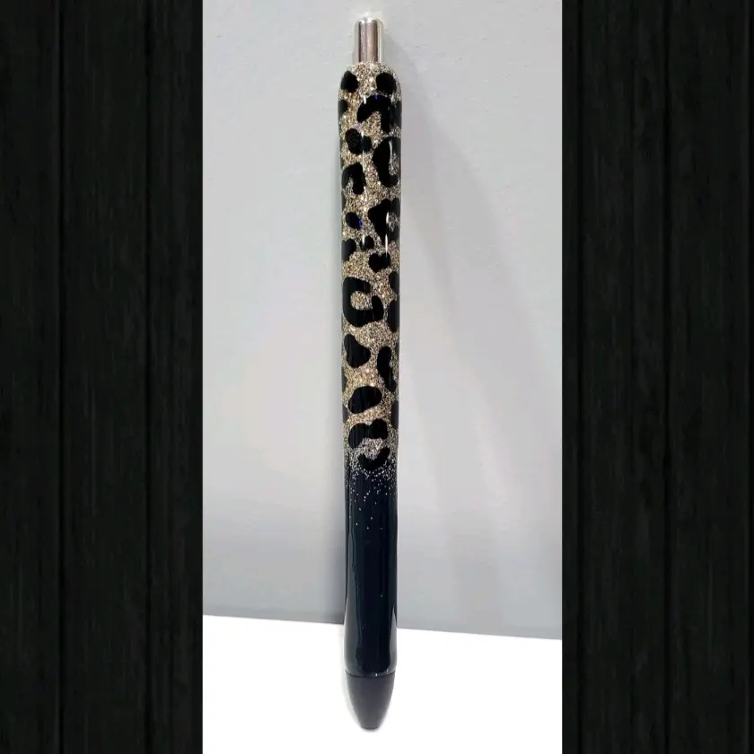 Epoxy Leopard Gel Pen Black