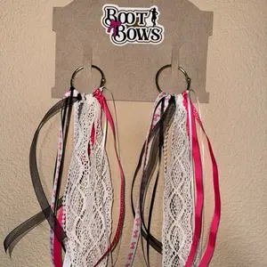 Boot Bows pink