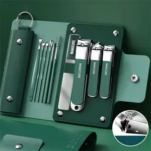 Professional Nail Art Kit, 10-Piece Manicure Set, Ear Pick, Personal Care Tools, Travel & Home Beauty Set, Valentine's Day Gift, Mother's Day Gift