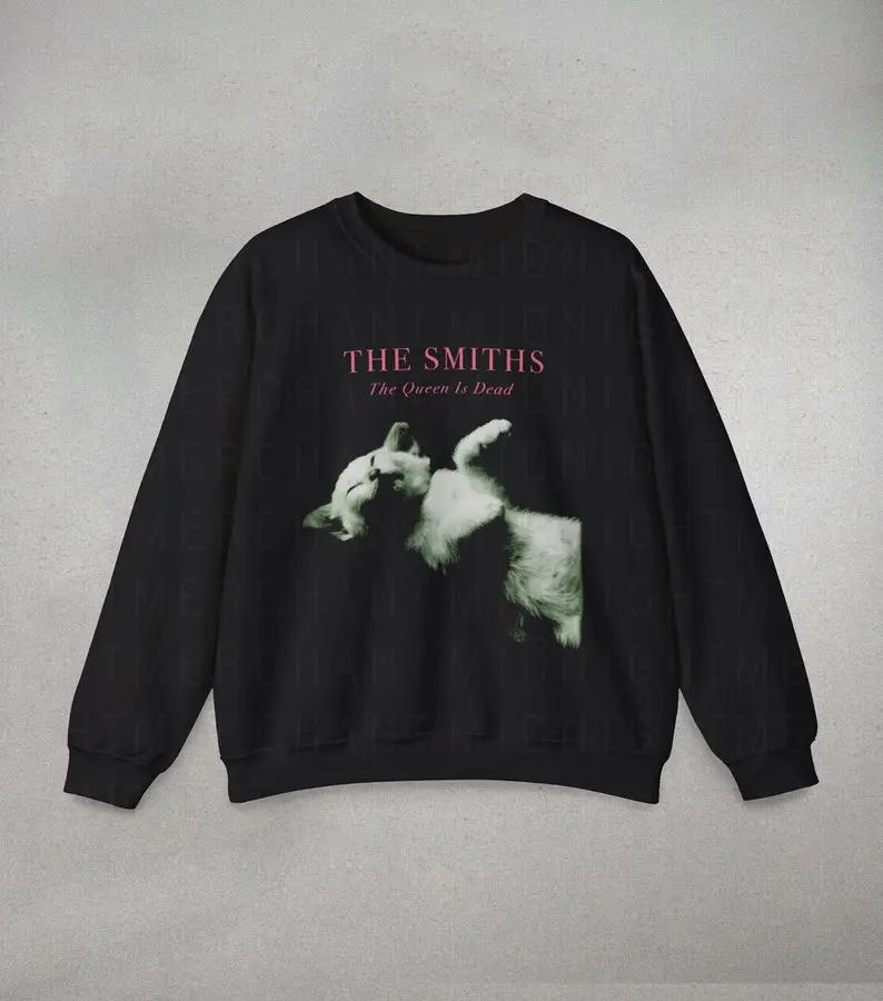The Smiths Sweatshirt, Band Sweatshirts, Retro Sweatshirts, The queen is dead sweatshirt, Cat sweatshirts, The Smiths fan gifts, Cat Gifts