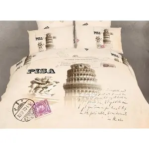 212 MAIN Dolce Mela DM494T Novelty 4-Piece Bundle, Twin Size Duvet Cover Set, Bedroom Bedding, Bedsheet, Decorative Soft Bedding, Bedroom Bedding Set, Bedsheet Sets