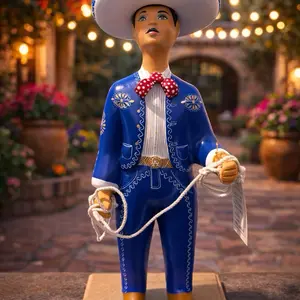 Handmade Charro Figurine