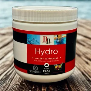 Boujee Babe Hydro Ultimate Hydration Powder 240G Dietary Supplement with Vitamins & Minerals for Hydration Healthcare Edible Fruit Punch Flavor