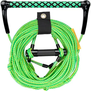 75FT Durable Wakeboard Rope with EVA Handle, Suitable for Water Skiing, Wakeboard, Kneeboard and Other Outdoor Water Sports