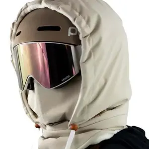 Winter ski balaclava face mask, windproof warm plush hat, suitable for outdoor activities, cycling, skiing, sun protection, snowboarding or skiing gear in cold weathe