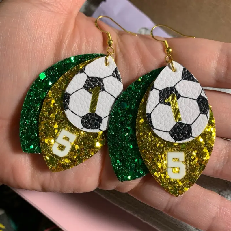 Soccer Earrings