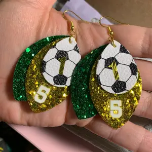Soccer Earrings