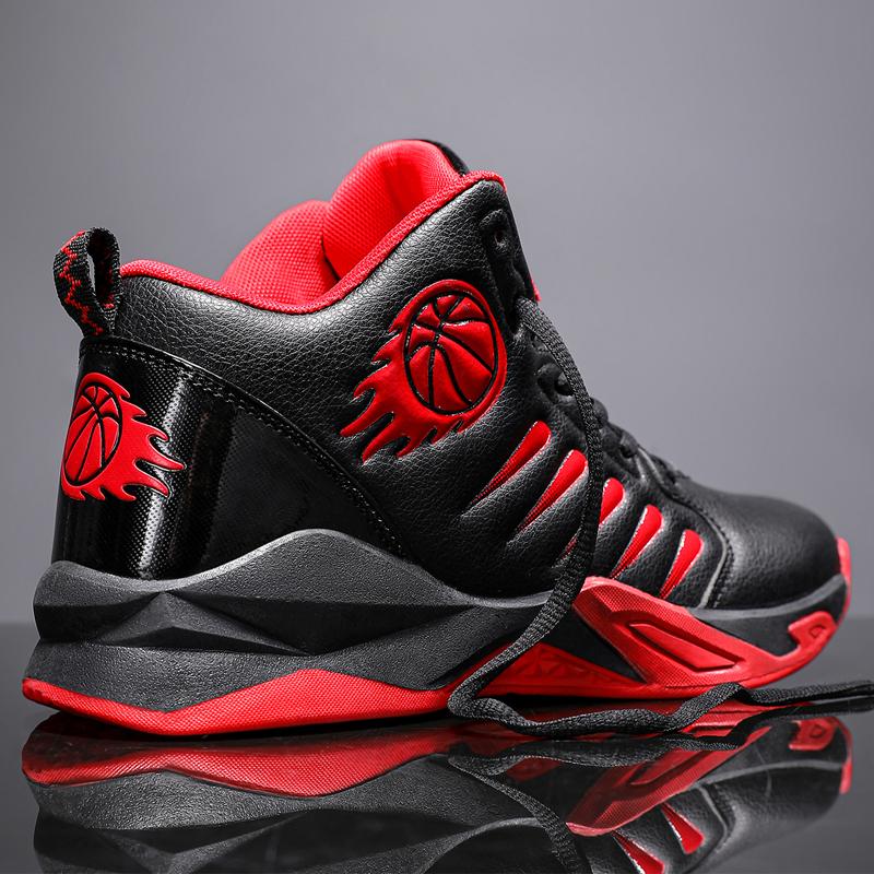 Men's Wear-Resistant Anti-Slip Basketball Shoes for Outdoor Sports Training Low-Top Comfort Lightweight Design Hoopshoes