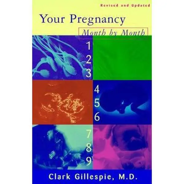 Used Paperback Book - Your Pregnancy Month by Month 5e by Clark Gillespie (English) - Gynecologist-Approved Pregnancy Diary for Recording Feelings & Seeking Support
