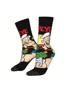 Hello Sailor Sock Printed for Man Polyester