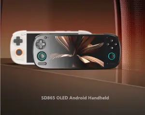 Retroid Pocket 5 Handheld Game Console RP5 Retro Games SD865 Android13 Joystick RGB Lighting Effect Active Cooling Gaming device