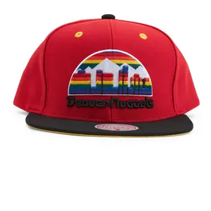 Mitchell & Ness Red/Black NBA Denver Nuggets Reload HWC Snapback