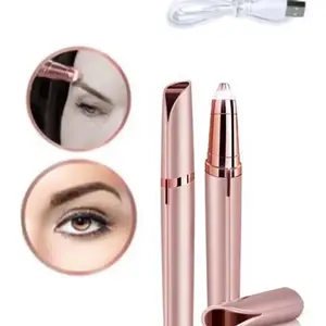 Smart Electric Eyebrow Trimmer Pen - Compact Design, Automatic Razor Epilator, Clean and Safe, One Unit, Easy to Use