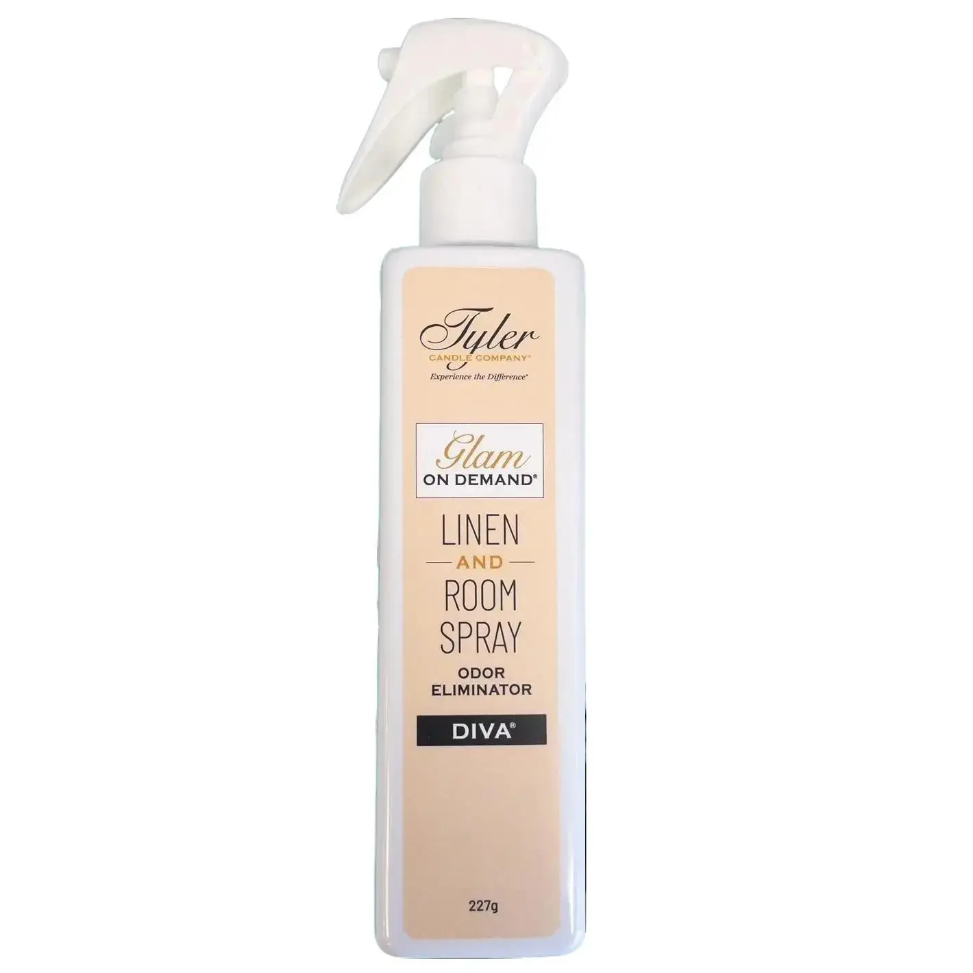 Tyler Candle Company Diva Linen & Room Spray - 8oz/227g Flower Scent Freshener with Chocolate, Fruit Aromas, Indoors Odour Control
