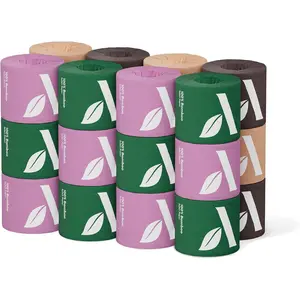Aware Bamboo 3-Ply Paper, Unscented, 24 Rolls, FSC Certified, 350 Sheets, 8400 Count, Pack of 24,-Free