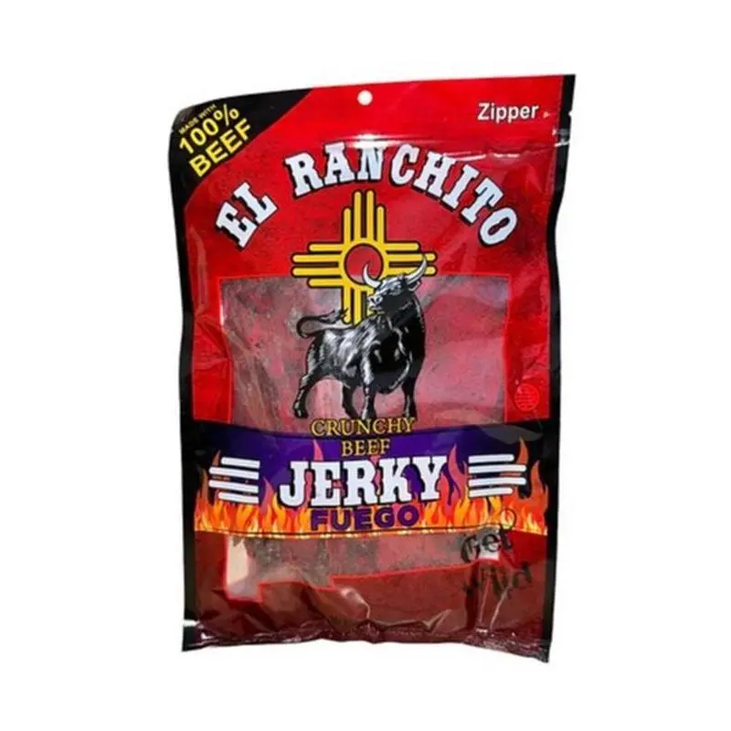 NEW 2025 Fuego El Ranchito Crunchy Beef Jerky Net Wt. 2 OZ