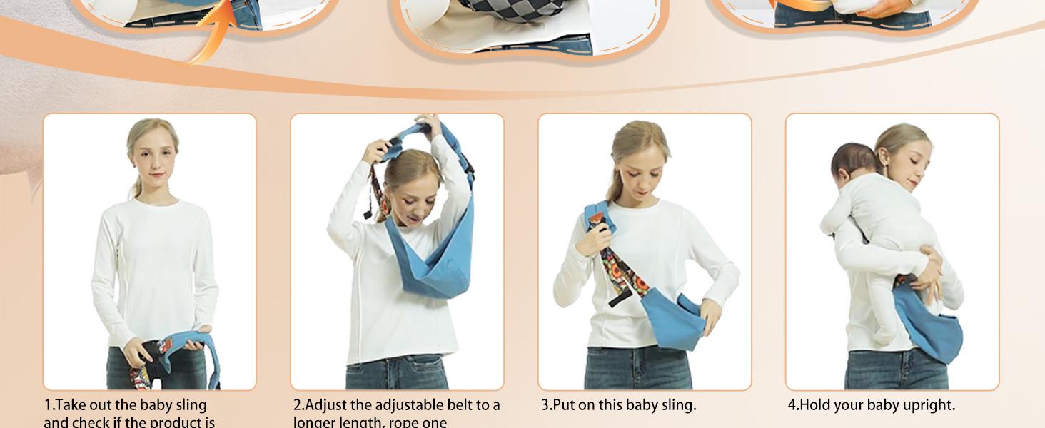 Portable Baby Sling Carrier, Lightweight Toddler Carrier, Travel Non-Slip Hip Seat Carrying 10-30lbs, Suitable for Outdoor Shopping Camping Hiking Travel Vacation Trip & Miami Beach Party, Mother's Day Gifts, Beach Day Essentials, Beachlife Music Festival