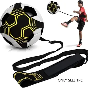 Adjustable Soccer/volleyball/rugby Trainer, Football Kick Trainer, Solo Practice Training Aid, Fits Balls Sizes 3-5, for Kids & Adults