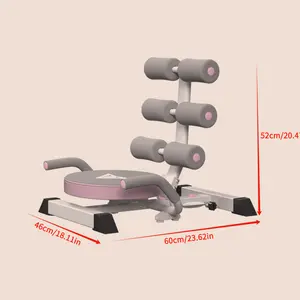 Adjustable Multi-Functional Ab Trainer - Home Gym Sit Up Machine, Abdominal Exercise Bench & Full Body Workout Exercise Chair