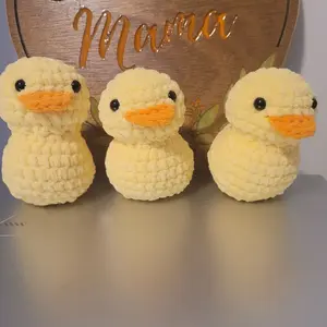 Crochet Rubber Duck, Handmade