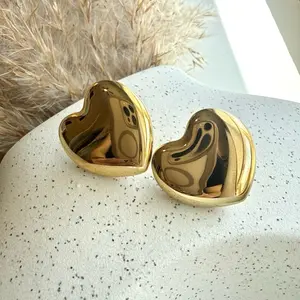 Chunky Heart Earrings Chunky Heart Earrings
