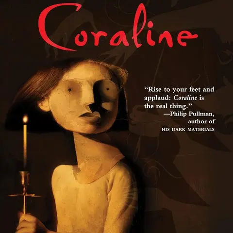 Coraline English Fantasy Paperback Special Edition Softcover Book - Newbery Medal Winner, 8-12 Age Group Children's Literature & Art, Neil Gaiman (Author), Dave McKean (Illustrator), HarperCollins Original, Academy Award-Nominated Film Source Material, Or