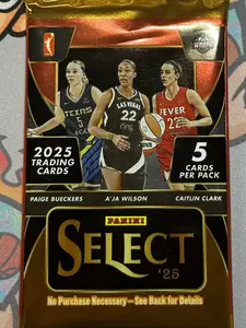 1 (ONE) Pack of 2025 Panini Select WNBA Basketball Hobby