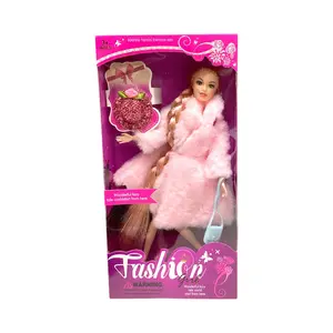 FASHION GIRL WINTER STYLE Winter Ready Fashion Forward Versatile Doll for Cold Weather Trendy Comfortable Outfits