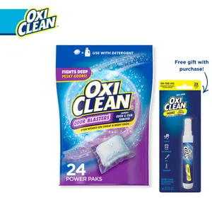 OxiClean Odor Blasters Odor and Stain Remover Laundry Power Paks, 24 Count