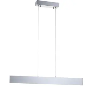 JONATHAN Y Draper Minimalistic Dimmable Adjustable Integrated LED Metal Linear Pendant; for Living Room,Bedroom, Kitchen, Office