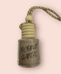 Coconut Santal Car Freshener. Shimmering, Long Lasting. Ambri-ance & Co Product