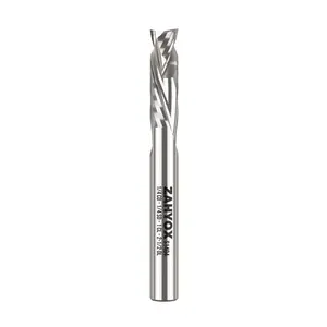 S1404 Solid Carbide Compression Spiral Router Bit - 2Flutes - 1/4 SD - 1/4 CD - 1 CL - 2-1/2 OL
