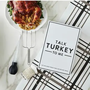 Talk Turkey to me Turkey tool kit thanksgiving baster twine fork