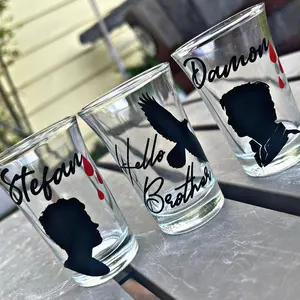Vampire Diaries Shot Glass set