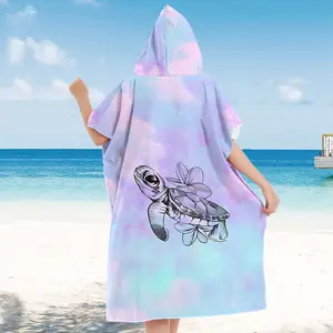 Ultra-Soft Hooded Beach Towel, Quick-Dry and Lightweight, Perfect for Travel and Relaxation, Ideal Gift for Family and Friends