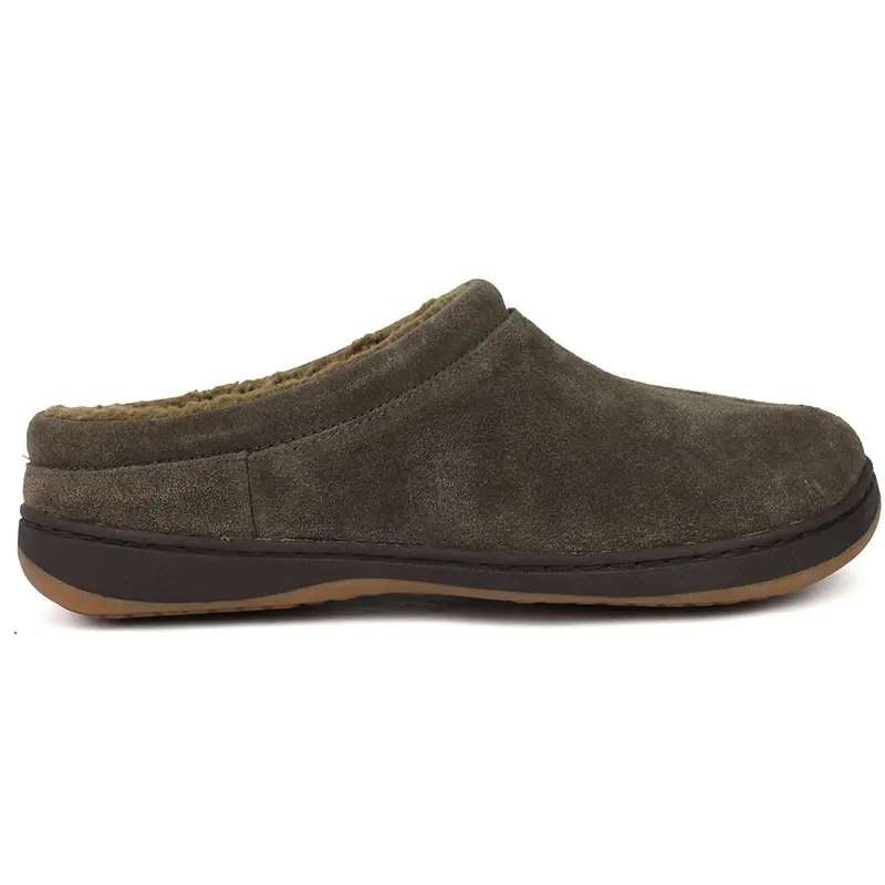 Tempur-Pedic Mens Arlow Scuff Casual Slippers Casual - Grey