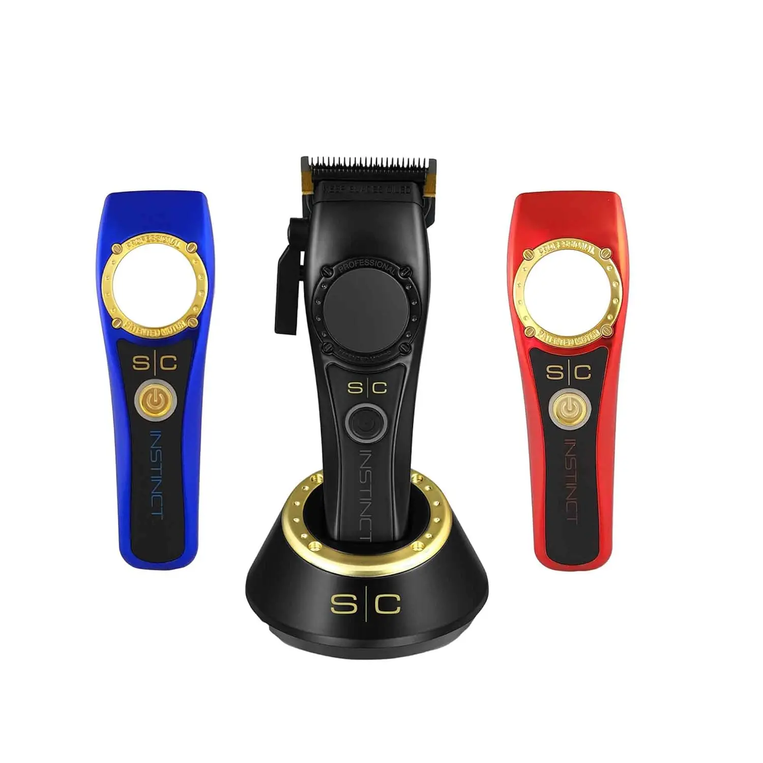 Instinct Clipper - Professional Cordless Hair Clipper with Intuitive Torque Control Vector Motor & Adjustable Zero Gap Blade for Closest Cut